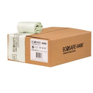 Compostable Bag Eco-Safe 16x17"