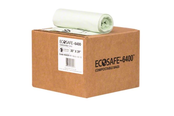 Compostable Bag EcoSafe 30×39″