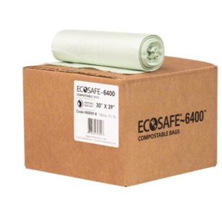 Compostable Bag Eco-Safe 30×39″