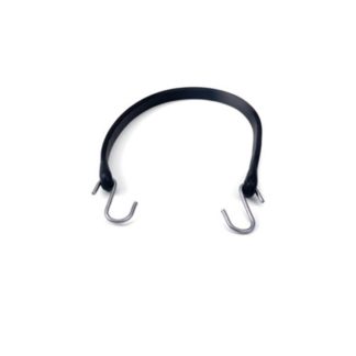 Black Rubber Tie Downs With Hook- Imported
