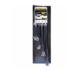 Black Rubber Tie Downs- Snappy Hooker