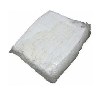 White Sheeting Rags- 25LB