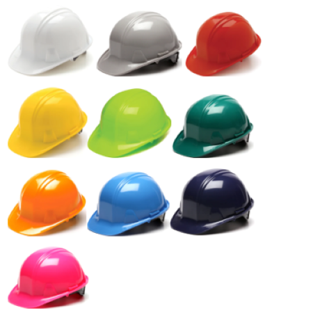 Pyramex 4 Point Ratchet Hard Hat