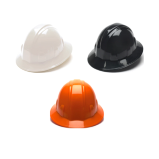 Pyramex Full Brim 4 Point Ratchet Hard Hats