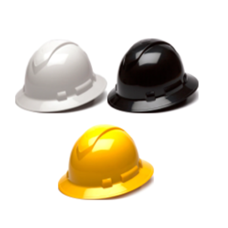 Pyramex Ridgeline Full Brim Hard Hats