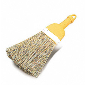 Corn Whisk Broom With Plastic Cap