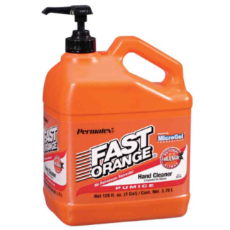 Fast Orange Pumice Lotion Hand Cleaner 1 Gallon with Pump